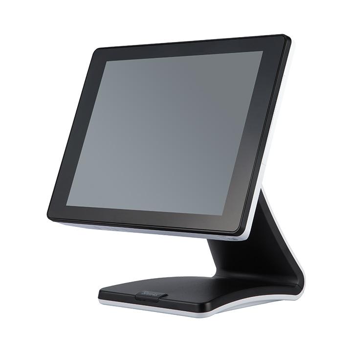 Sam4s Titan S160 touch screen terminal, front three-quarter view